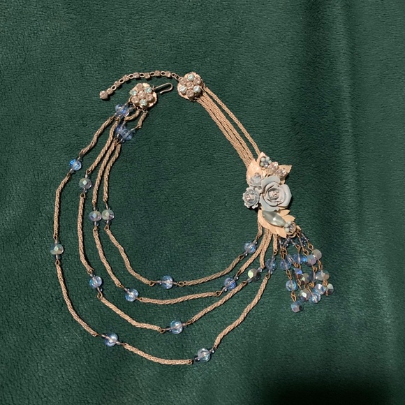 Original by Robert Iridescent blue necklace - Picture 6 of 6